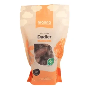 Økologiske dadler uten stein i 250g pose fra Manna