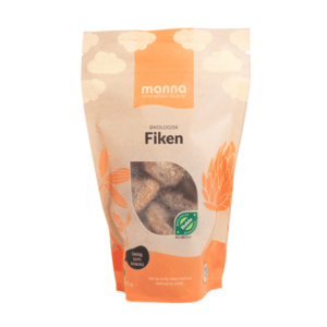 Økologiske fiken i 250g pose fra Manna