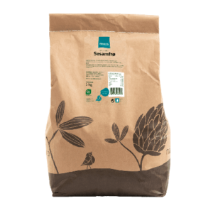 Økologiske sesamfrø i 5kg sekk fra Manna