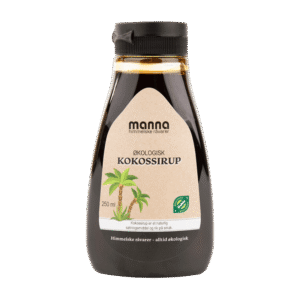Økologisk kokossirup i 250ml spruteflaske fra Manna